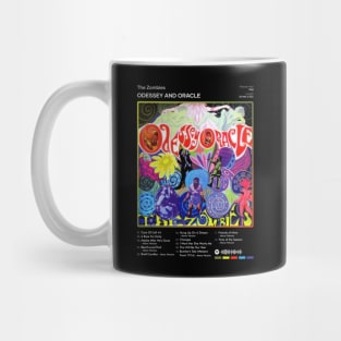 The Zombies - Odessey and Oracle Tracklist Album Mug
